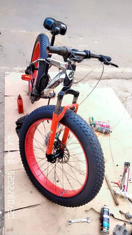 Gtx fat mountain bike 4