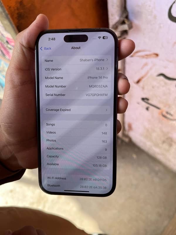 I phone 14 pro 128gb all ok 10.10  Hk factory unlock with box 3