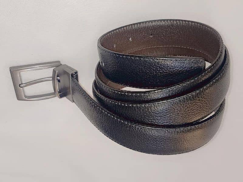 Double side leather belt for sale 1