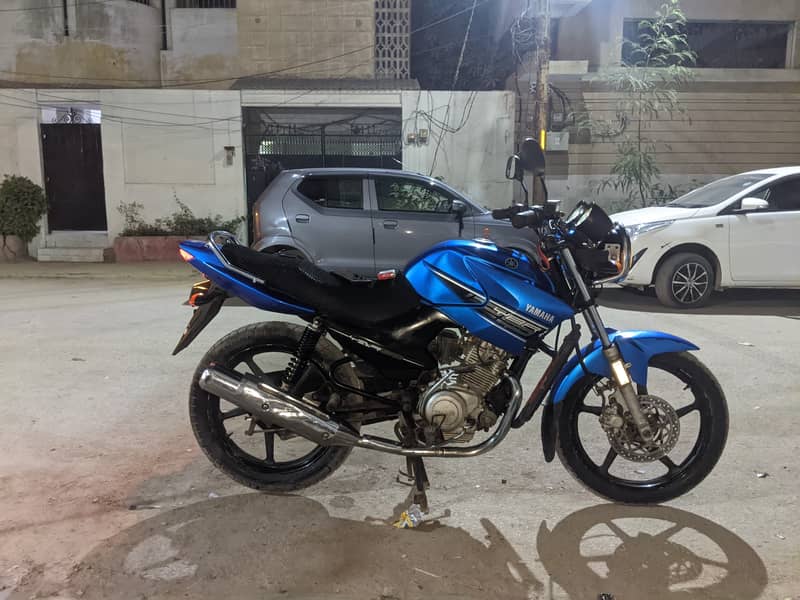 Yamaha YBR 125 Karachi number all okayv 1