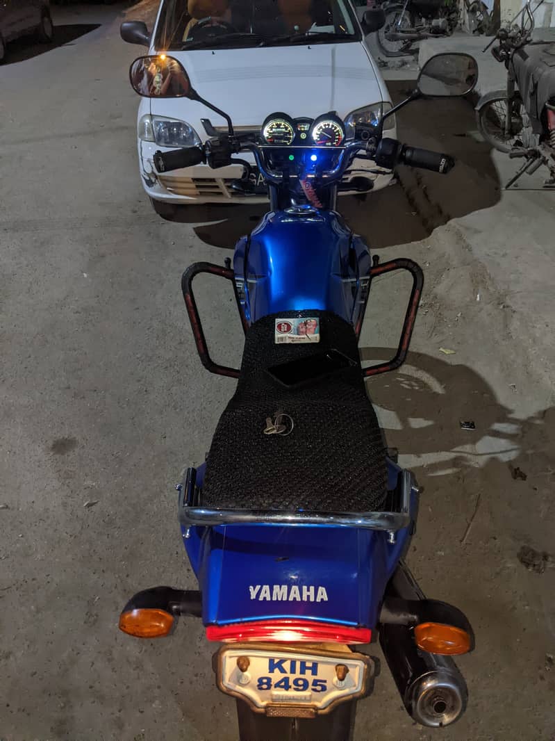 Yamaha YBR 125 Karachi number all okayv 4