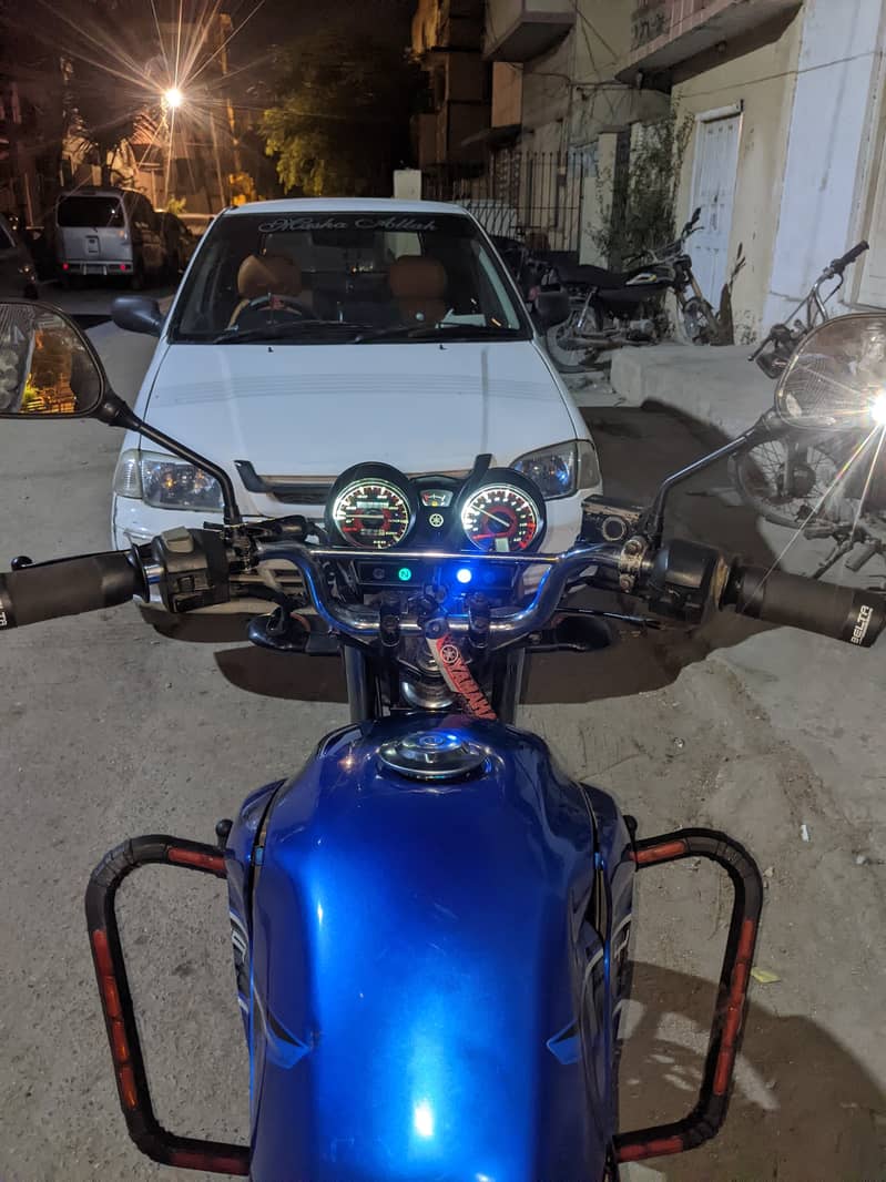 Yamaha YBR 125 Karachi number all okayv 5