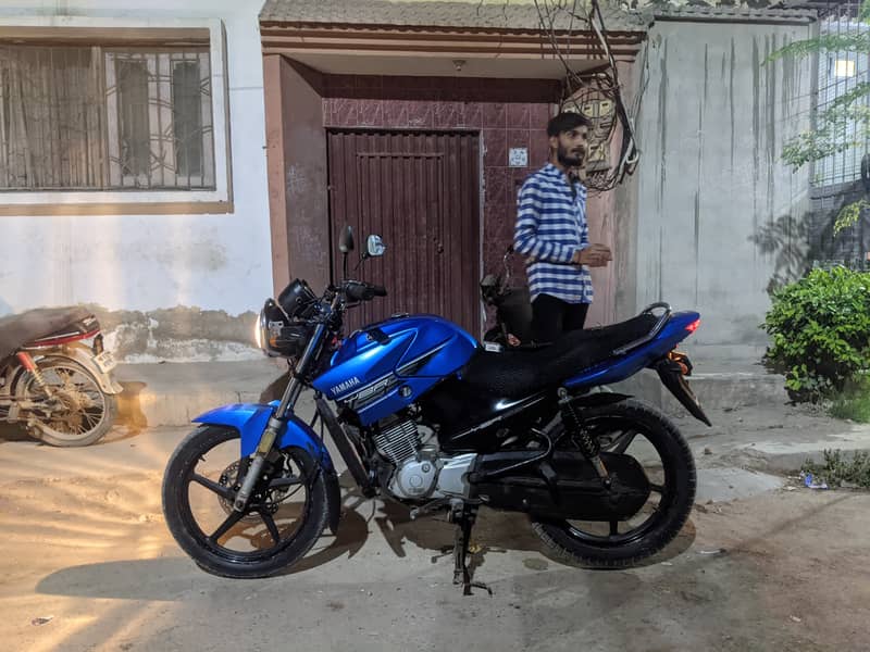 Yamaha YBR 125 Karachi number all okayv 7