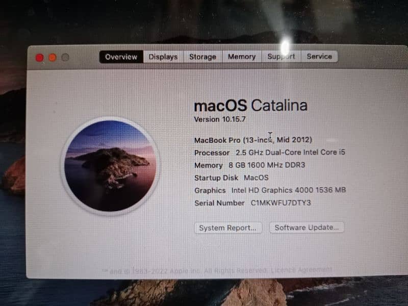 MacBook pro 2012 4,8/500HDD,512SSD 2