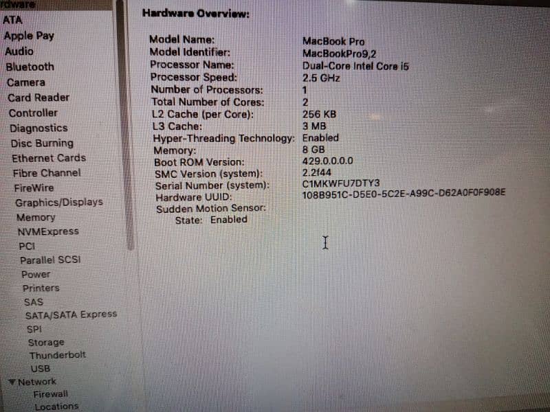 MacBook pro 2012 4,8/500HDD,512SSD 3