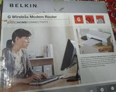 BELKIN G WIRELESS MODEM ROUTER