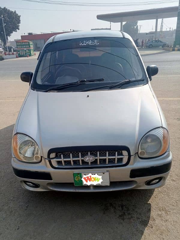 Hyundai Santro 2001 LPG AC Chil Ally Rim indour janian bhir shower 5