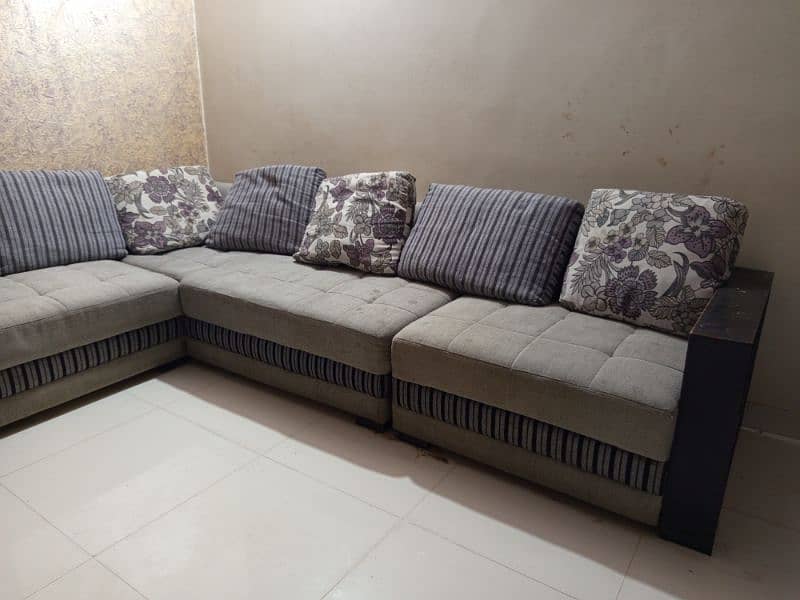 10 seater L shaped sofa 0