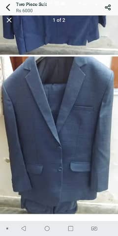 Two piece suit