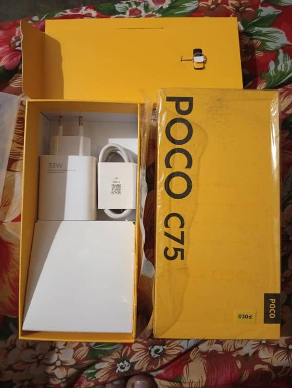 Poco C75 Only Box open 0