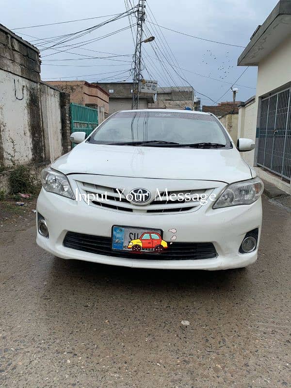 Toyota Corolla XLI 2010 0