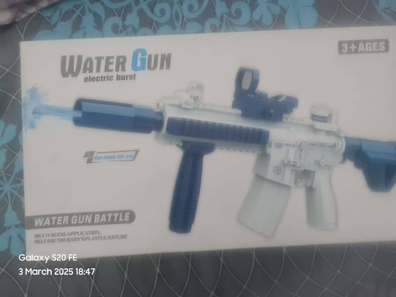 RECHARGABLE WATER GUN FOR KIDS 0