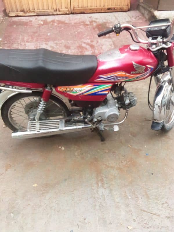 Honda 7o full jenion first owner bike 2