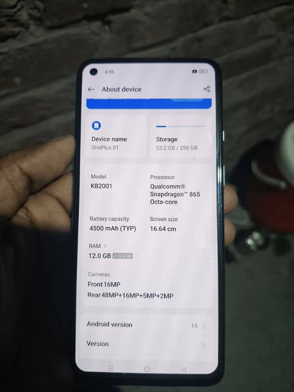 one plus 8t 12gb ram 256gb memory 0