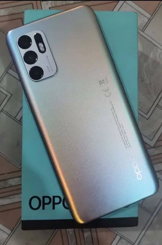 oppo Reno 6 with box for sale 3