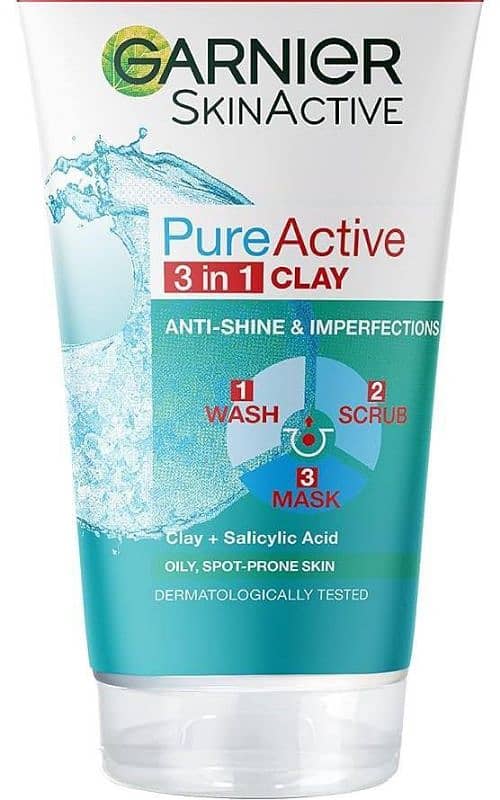 3 in 1 Pure Active Face Wash 150ML 2