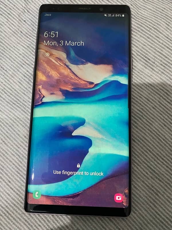 Samsung note 9 128 Gb  PTA Aproved life time 5