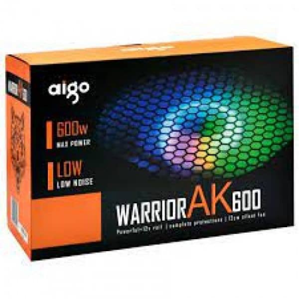 600watt Aigo AK 600 psu 0