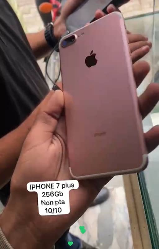 iPhone 7+ 256Gb 10/10 Jv approved hai 0