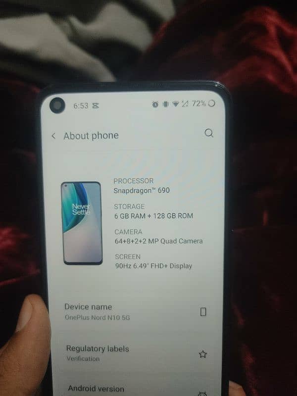 Oneplus Nord N10 6