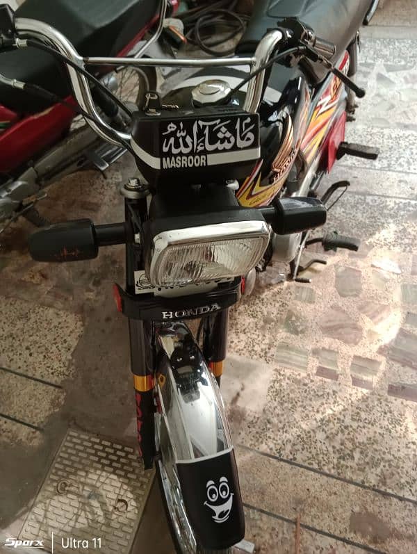 Honda 70 c brand new bike for sale 20/21 black 03045266074 11