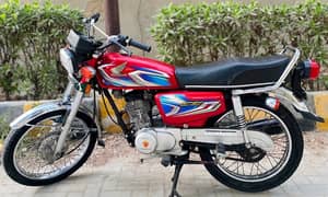 HONDA CG 125 2021 karachi no first owner Seald engine