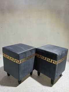 Luxury Wooden Square Stools