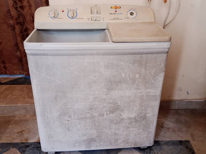 Super Asia washing machine model sa 245 5