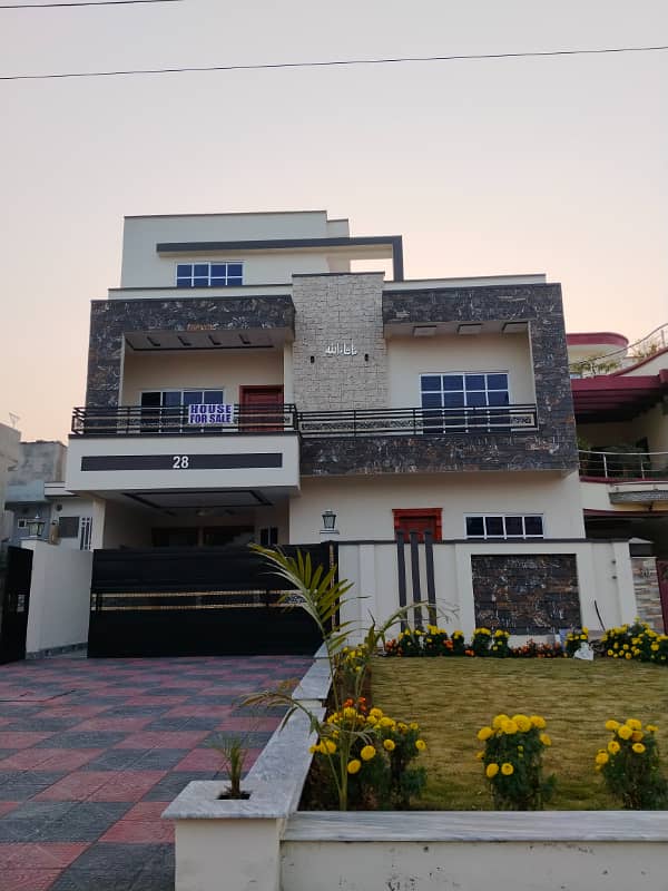 Brand New, 35x70, Main Double Road House for Sale with 6 Bedrooms in G-13, Islamabad 0