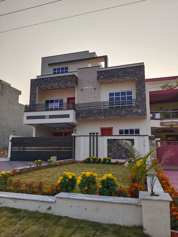 Brand New, 35x70, Main Double Road House for Sale with 6 Bedrooms in G-13, Islamabad 1