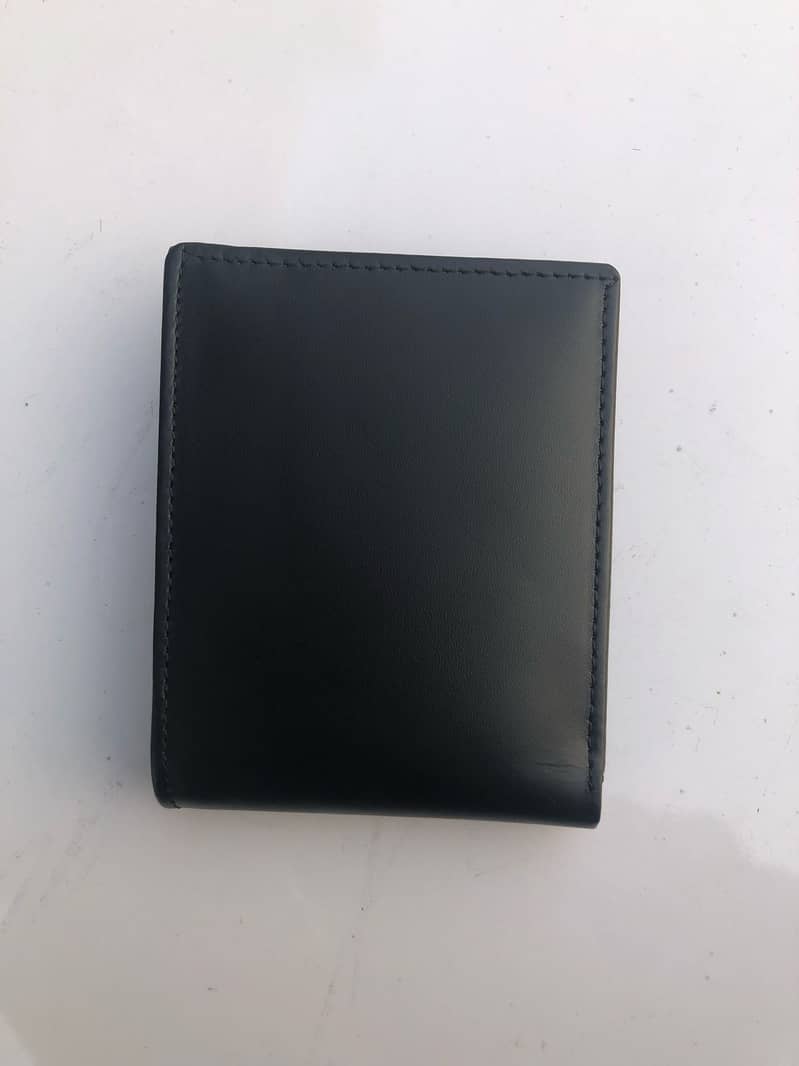 Men's Genuine Leather Wallet| Pure Leather Purse| Men Wallet| Black 14