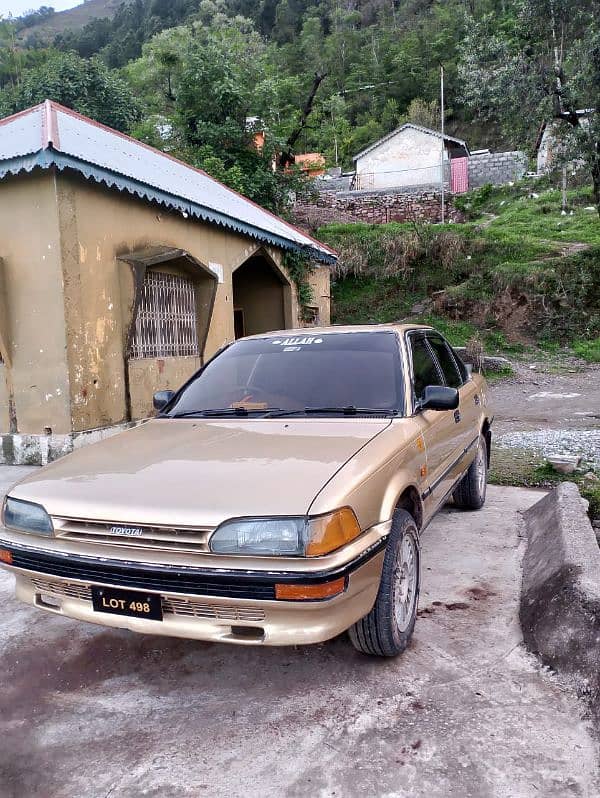 Toyota Corolla 2.0 D 1988 good condition on car inner total geniun 6