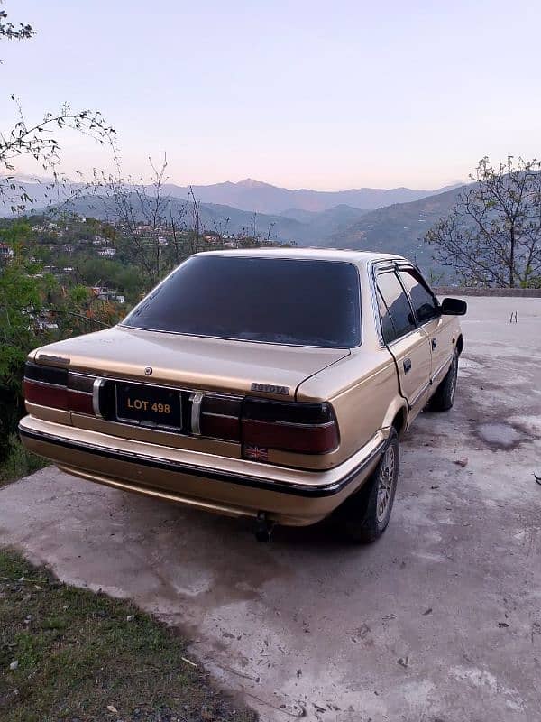 Toyota Corolla 2.0 D 1988 good condition on car inner total geniun 7