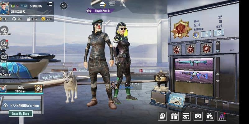 pubg mobil and id 2