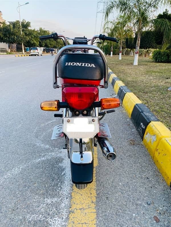 Honda CD 70 2021 model 5