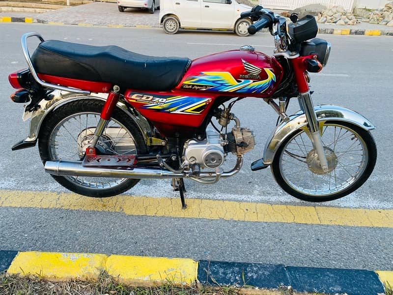 Honda CD 70 2021 model 2