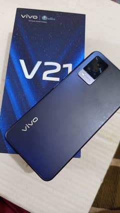 vivo v21 8+4gb 128gb with box and all accessories