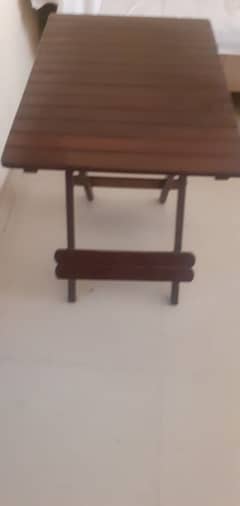 wooden. table