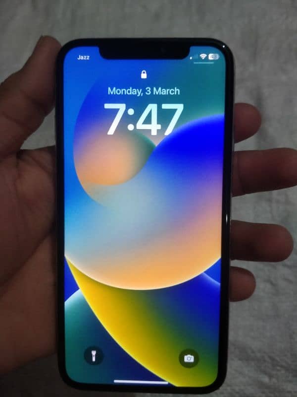 iphone x 256gb official PTA approved factory unlocke penal shade minor 0