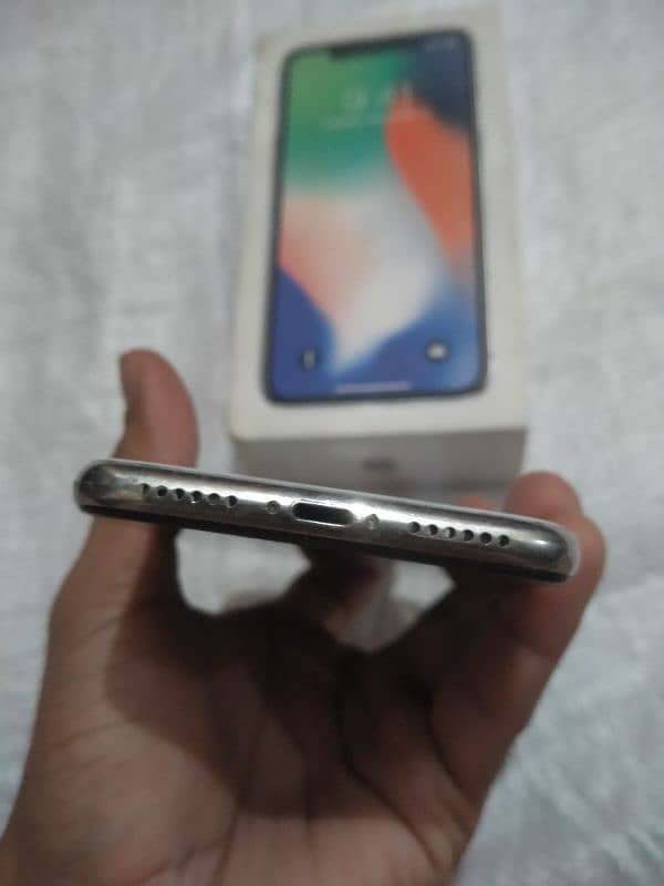 iphone x 256gb official PTA approved factory unlocke penal shade minor 8