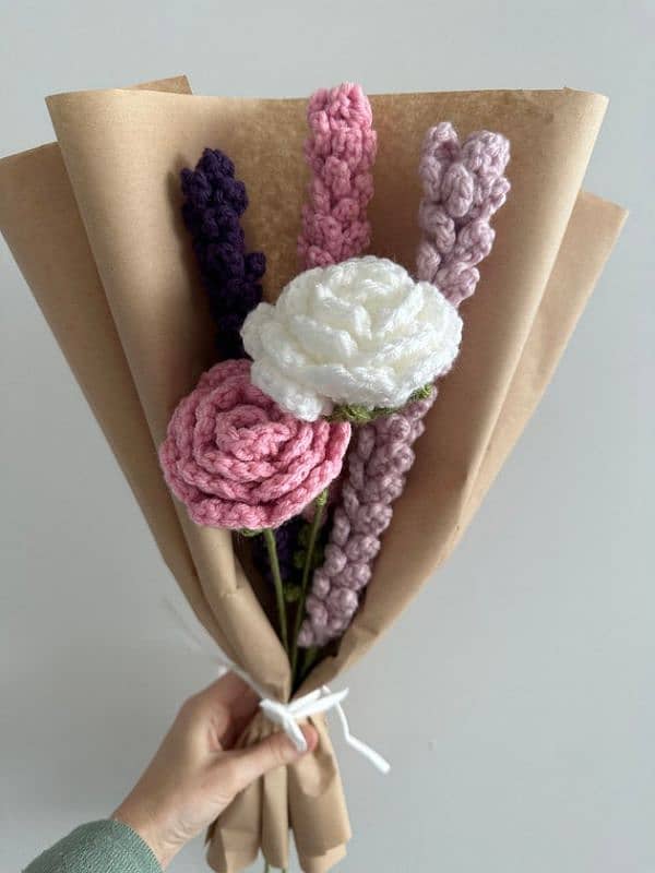 Crochet bouquet 1