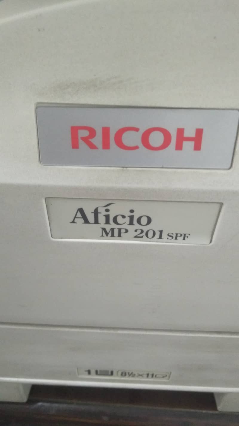 Ricoh Photo copier Printer 201 0