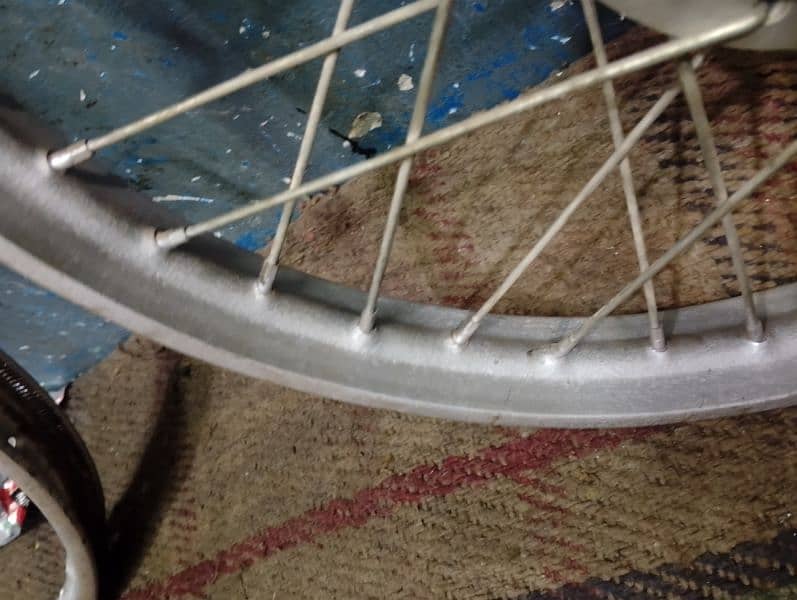 back rim complete for 70cc bike 2