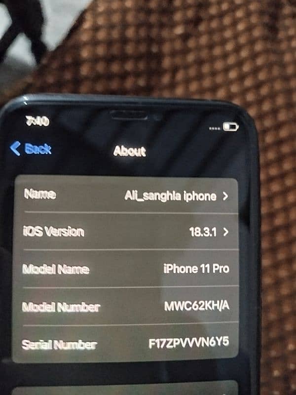 iPhone 11pro 64gb 4