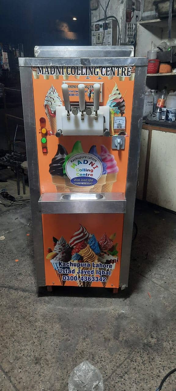 Slush Machine / Cone Machine / Ice Creame Machine / Icecream Machine 9