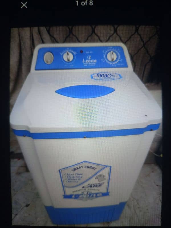 I zone washing machine new condition genuine 0