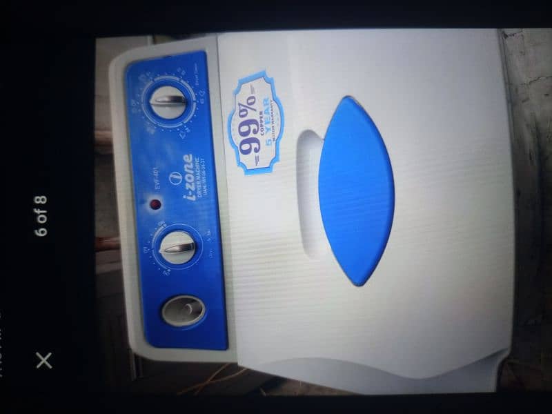 I zone washing machine new condition genuine 2