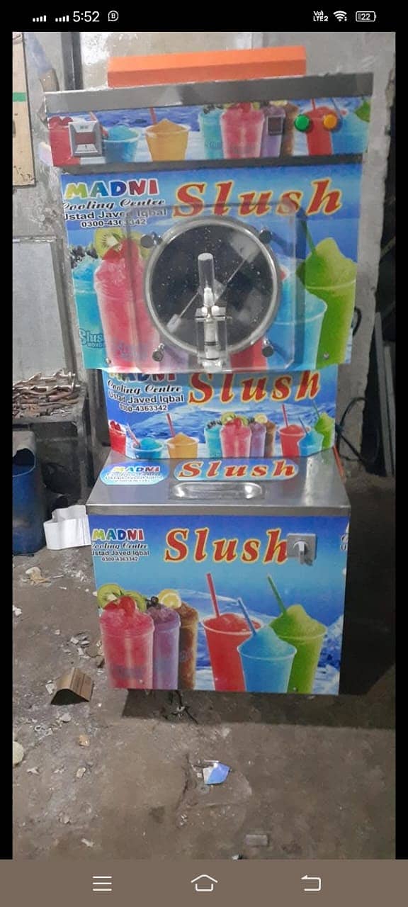 Slush Machine / Cone Machine / Ice Creame Machine / Icecream Machine 2