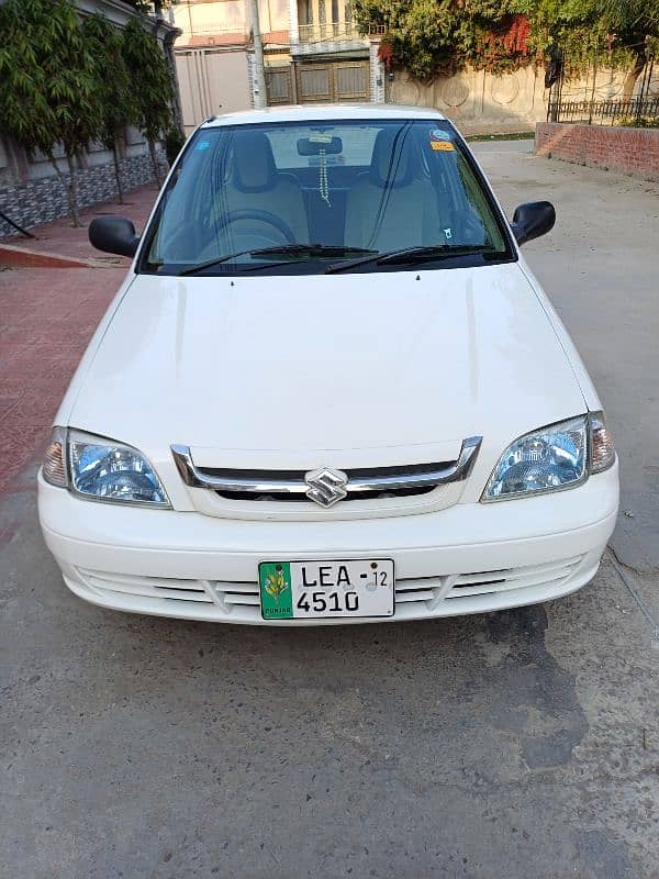 Suzuki Cultus VXR 2012 bumper to bumper original car 8