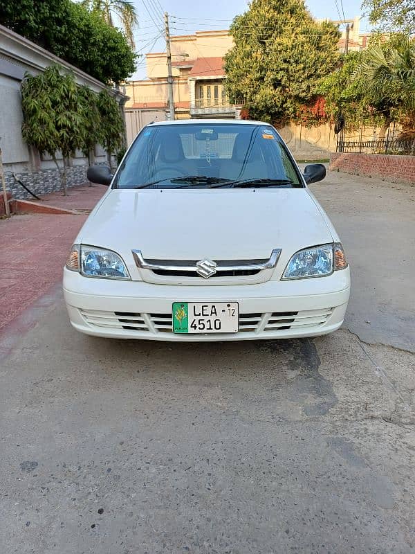 Suzuki Cultus VXR 2012 bumper to bumper original car 10